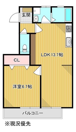 八木崎駅 徒歩8分 2階の物件間取画像